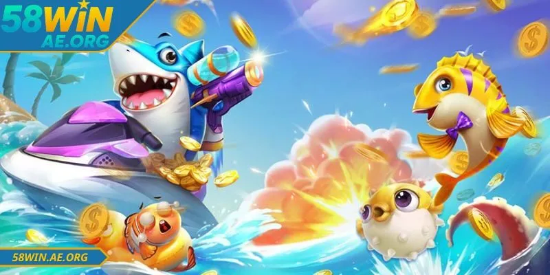 Rất nhiều game hot hit tại bắn cá đổi thưởng 58WIN